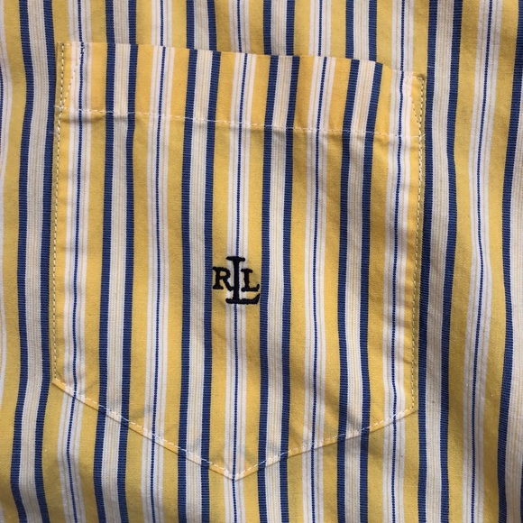 Lauren Ralph Lauren Women's Stripe Button Down - Picture 5 of 7
